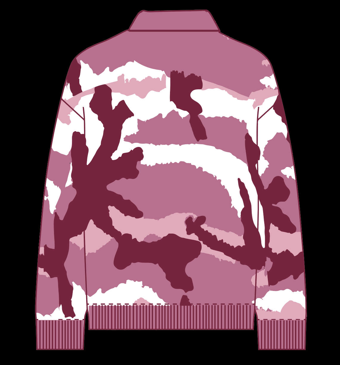 Mohair Knit Sweater Pink