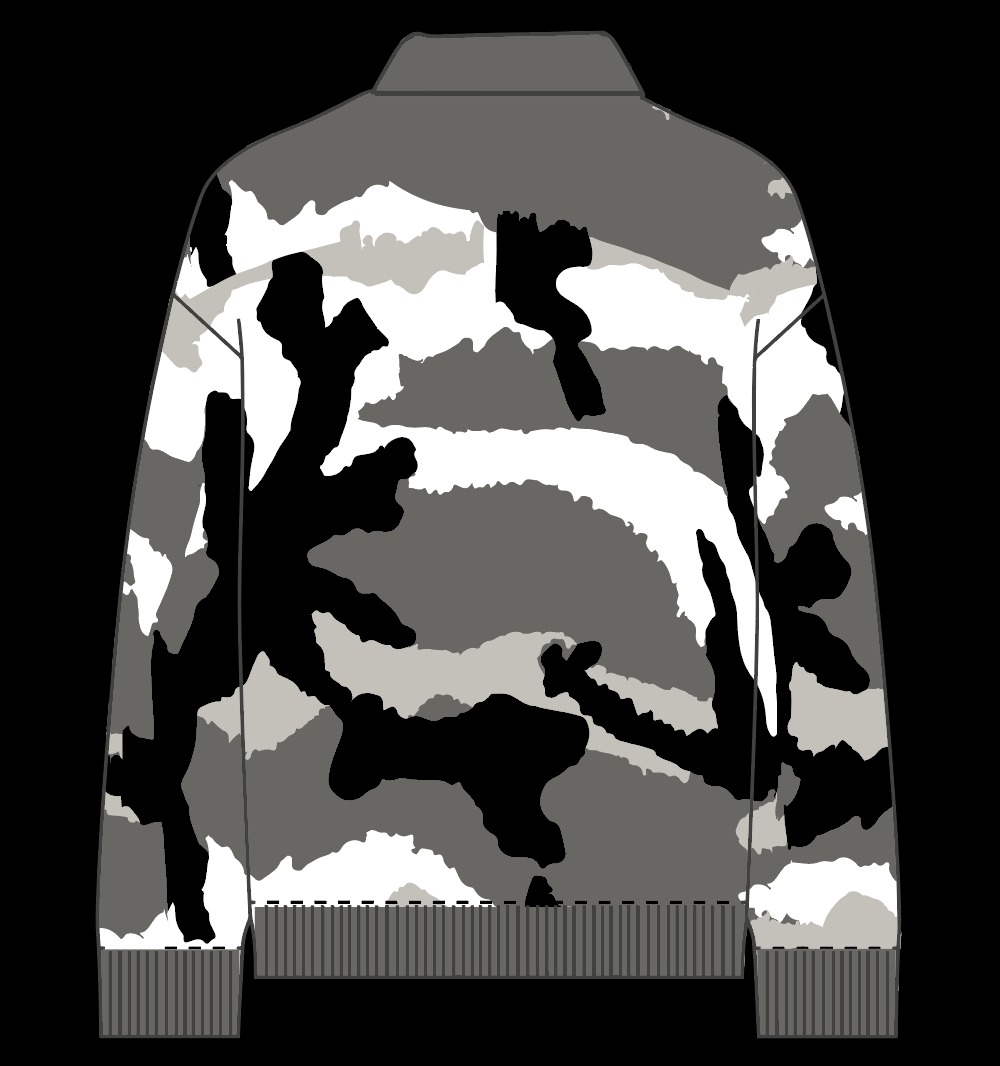 Mohair Knit Sweater Black