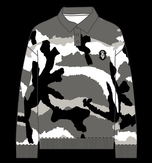 Mohair Knit Sweater Black